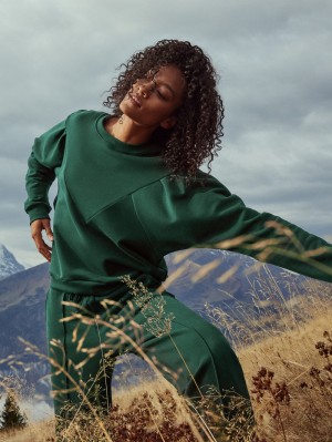 Calida 100% Nature Relax Sweatpants, Cradle To Cradle Certified® Loungewear Dam Gröna | MWXQ46805