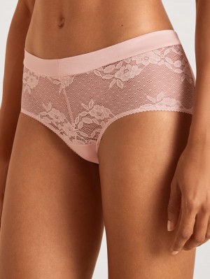 Calida 100% Nature Romance Panty Underkläder Dam Rosa | LXJM95201
