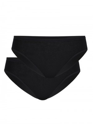 Calida Benefit Women Brief Underkläder Dam Schwarz | GHSJ60372