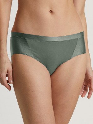 Calida Cate Panty, Low Cut Underkläder Dam Gröna | YOPG13074