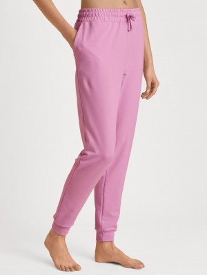 Calida Circular Relax Pants, Cradle To Cradle Certified® Loungewear Dam Rosa | QVFN85604