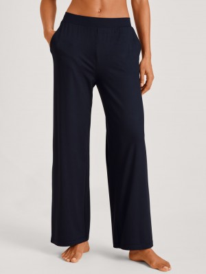 Calida Dsw Balancing Pants Deepsleepwear Dam Mörkblå | NDWU29657