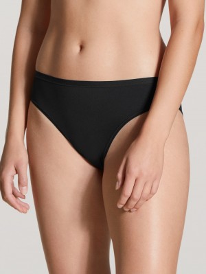 Calida Eco Sense Brief Underkläder Dam Schwarz | YGKU54673