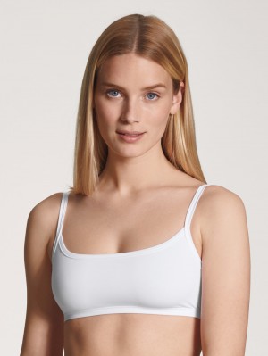 Calida Eco Sense Bustier Underkläder Dam Weiss | XCLE38142
