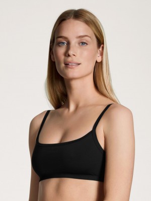 Calida Eco Sense Bustier Underkläder Dam Schwarz | ZJEY93067
