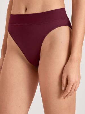 Calida Elastic Brief, High Waist Underkläder Dam Röda | NFMT73621