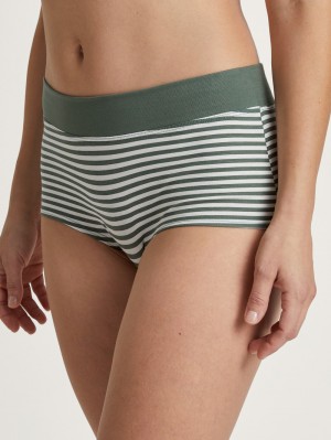 Calida Elastic Pants Yoga Dam Gröna | PLMB07283