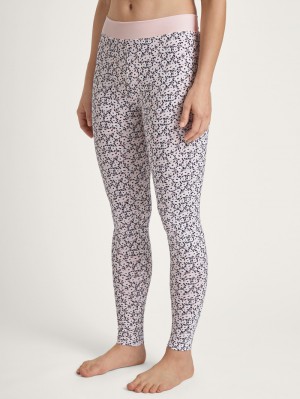 Calida Elastic Trend Leggings Loungewear Dam Rosa | PVTJ39086