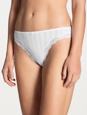 Calida Etude Toujours Brief, Regular Cut Underkläder Dam Weiss | PTKF41975