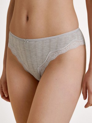 Calida Etude Toujours Brief, Regular Cut Underkläder Dam Grå | QLHG69270