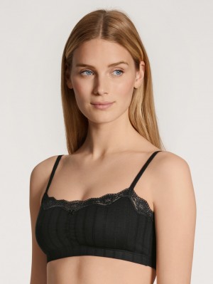Calida Etude Toujours Bustier Underkläder Dam Schwarz | YVWU79618