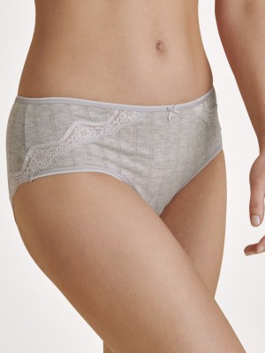 Calida Etude Toujours Shorty Regular Cut Underkläder Dam Grå | FRXC08749