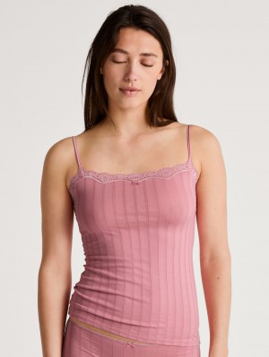 Calida Etude Toujours Spaghetti Top Underkläder Dam Blommiga | ZLGV69427