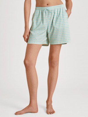 Calida Favourites Balance Shorts Summer Oufits Dam Blå | RGDC63715