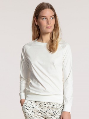 Calida Favourites Dreams Shirt Long Sleeve Loungewear Dam Vita | JPRQ79140
