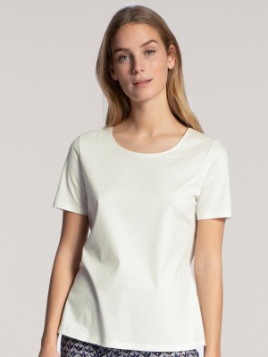 Calida Favourites Dreams Shirt Short Sleeve Loungewear Dam Vita | ZUNC52986