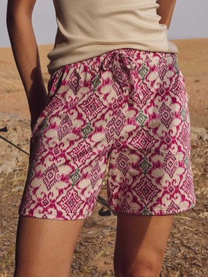 Calida Favourites Healing Shorts Summer Oufits Dam Blommiga | RWQO73195