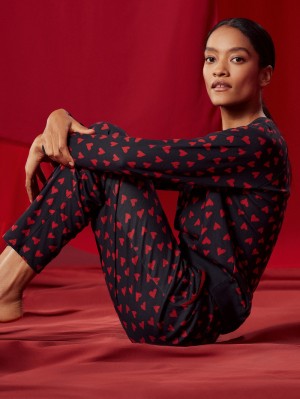 Calida Favourites Holidays Pants Sovkläder Dam Mörkblå | QCPY24973