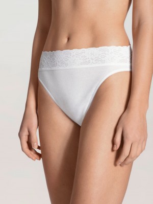Calida Iconics Brief Underkläder Dam Weiss | NDRU56490