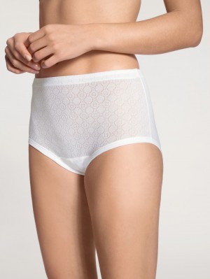 Calida Iconics Brief Underkläder Dam Weiss | LXVS12076