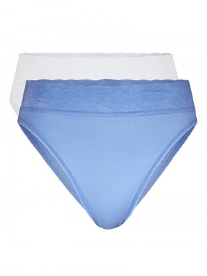 Calida Iconics Jazzpant, 2er-pack Underkläder Dam Blå | BDKT34759
