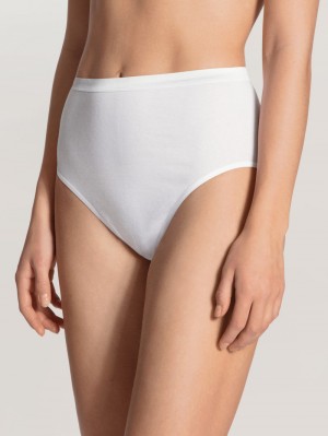 Calida Light Midi Brief Underkläder Dam Weiss | NRBP49172