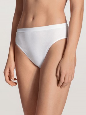 Calida Light Mini Brief Underkläder Dam Weiss | BTSZ82674