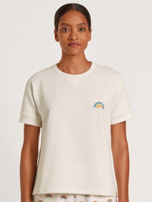 Calida Love Capsule Shirt Short Sleeve Loungewear Dam Vita | DVBC18043
