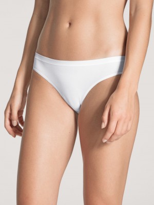 Calida Natural Comfort Brief Underkläder Dam Weiss | EPCI91367