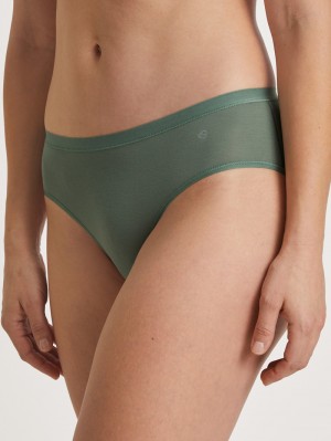 Calida Natural Comfort Brief Underkläder Dam Gröna | KHDX85096