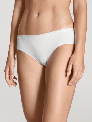 Calida Natural Comfort Brief Underkläder Dam Weiss | PYQB42361
