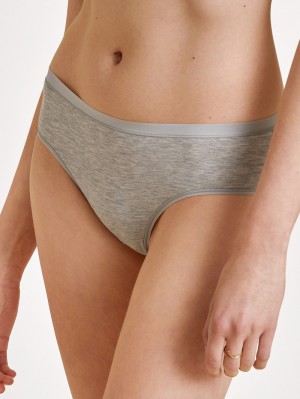 Calida Natural Comfort Brief Underkläder Dam Grå | JLZI42581