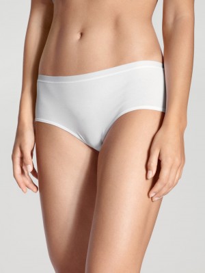 Calida Natural Comfort Panty Underkläder Dam Weiss | CEWB23061