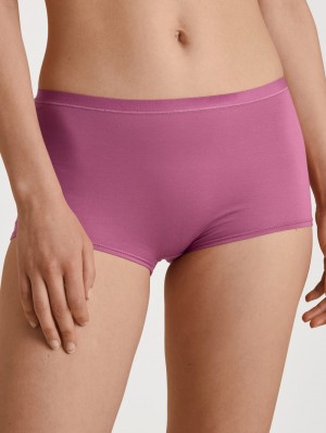 Calida Natural Comfort Shorty Regular Cut Underkläder Dam Röda | ZYNS68095