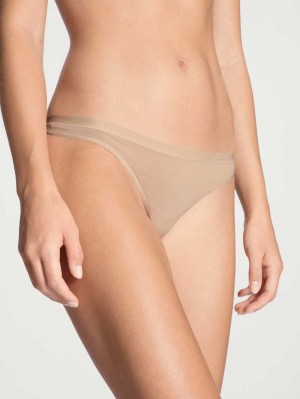 Calida Natural Comfort String Underkläder Dam Rosa | BYPD43590
