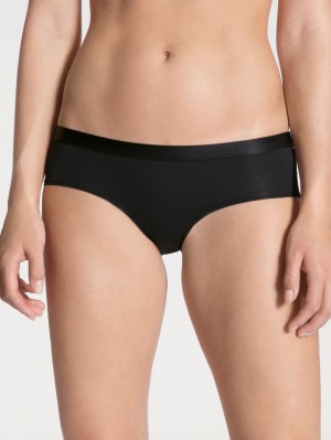 Calida Natural Joy Panty Underkläder Dam Schwarz | AWIM48756