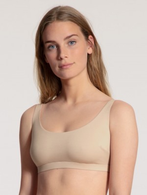 Calida Natural Skin Bustier, Cradle To Cradle Certified® Yoga Dam Rosa | LKCT03749