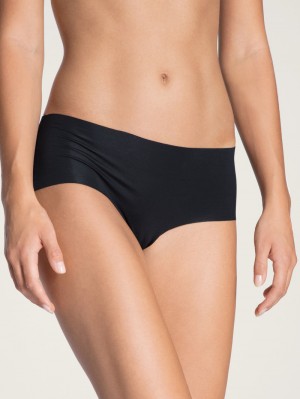 Calida Natural Skin Panty, Cradle To Cradle Certified® Yoga Dam Svarta | MLTW91806