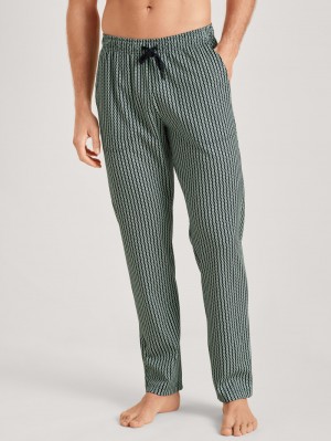 Calida Rmx Sleep Enjoy Pants Sovkläder Herr Gröna | XTYM56104
