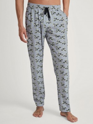 Calida Rmx Sleep Leisure Pants Sovkläder Herr Grå | ARMU85273