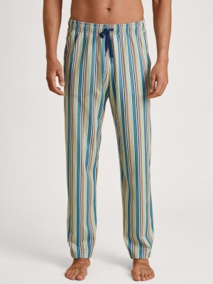 Calida Rmx Sleep Weekend Pants Sovkläder Herr Blå | FPQL39207