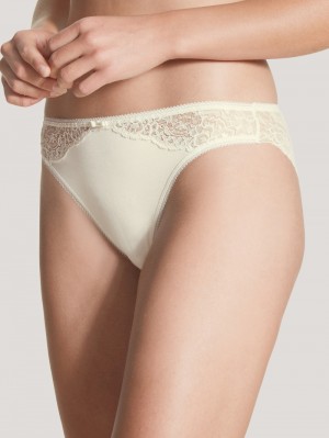 Calida Sensual Secrets Brief Underkläder Dam Alabaster Crème | BNUJ13945