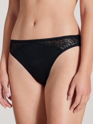 Calida Sensual Secrets Brief Underkläder Dam Schwarz | LPOV08237