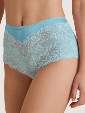 Calida Sensual Secrets Shorty Regular Cut Underkläder Dam Blå | UEIK26378