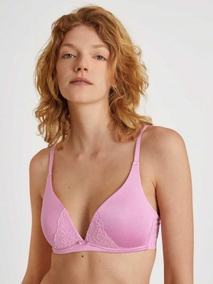 Calida Sensual Secrets Soft Bra Underkläder Dam Rosa | WOXV18746