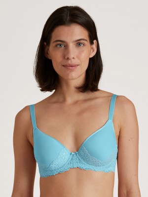 Calida Sensual Secrets Spacer Bra Underkläder Dam Blå | HIDX83452