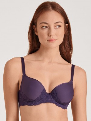 Calida Sensual Secrets Spacer Bra Underkläder Dam Nightshade | QGIJ83742