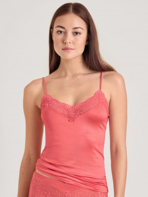 Calida Sensual Secrets Spaghetti Top Underkläder Dam Rosa | TYBN95364