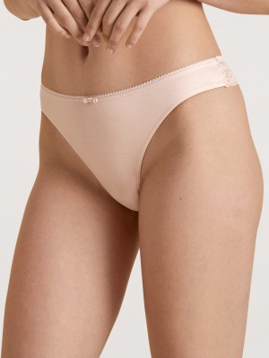 Calida Sensual Secrets String, Low Cut Underkläder Dam Rosa | YZSF02341