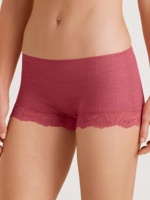 Calida Silky Wool Joy Panty Underkläder Dam Röda | TMGE68372
